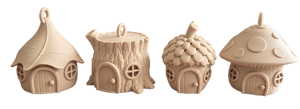 3MF Bambu Lab bestand - Mini serie huisjes kerstbal