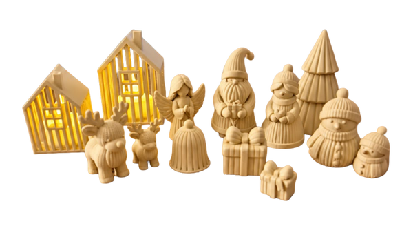 3MF Bambu Lab bestand - Kerst Japandi Set