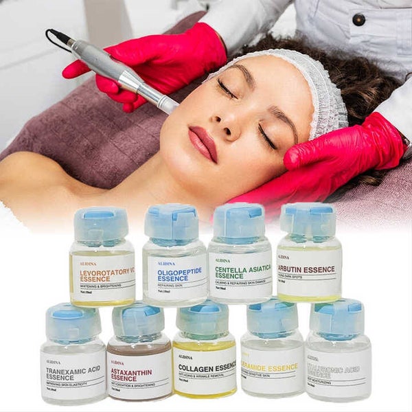 Korean Facelift G Serum - Ampoule application