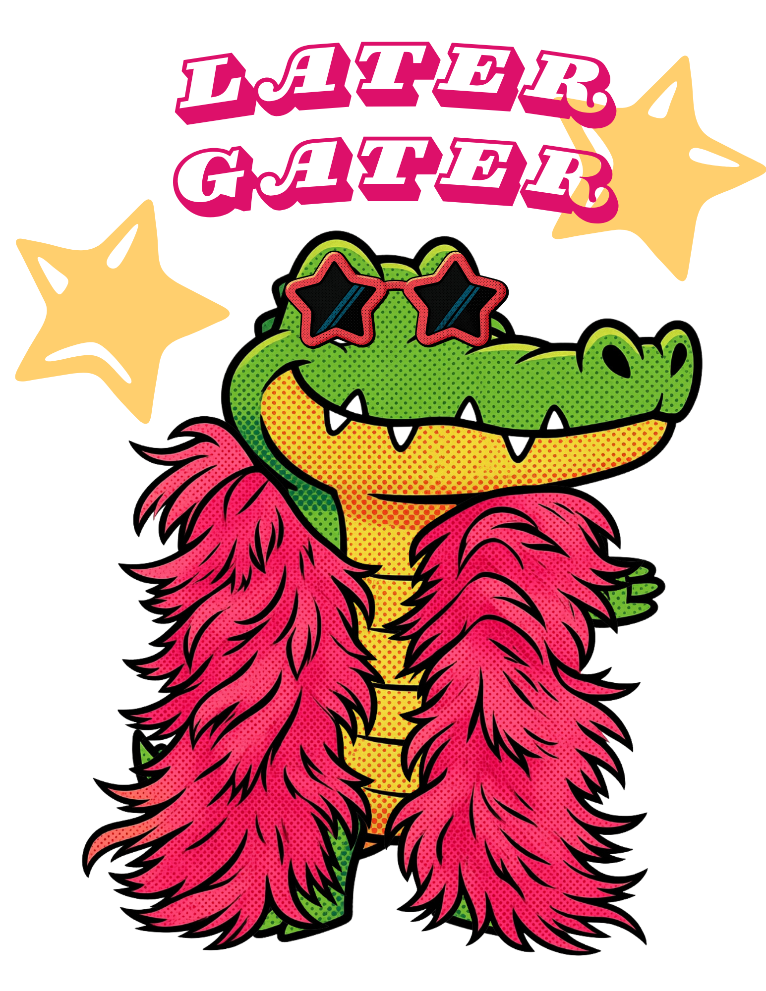 Later Gater White T-Shirt