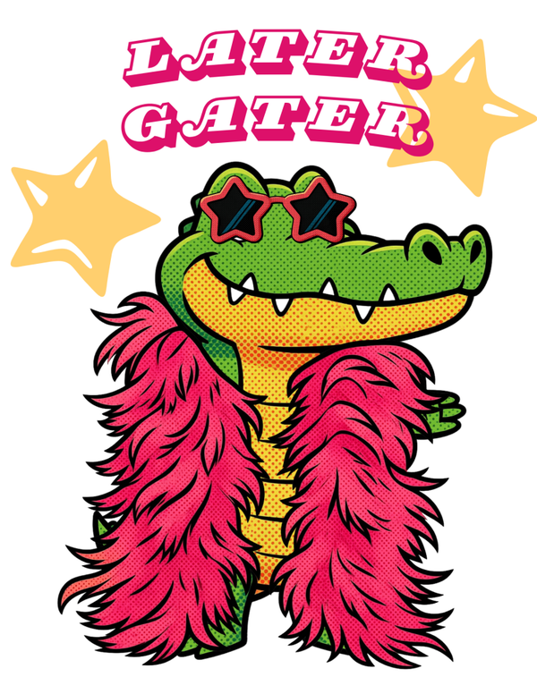 Later Gater White T-Shirt