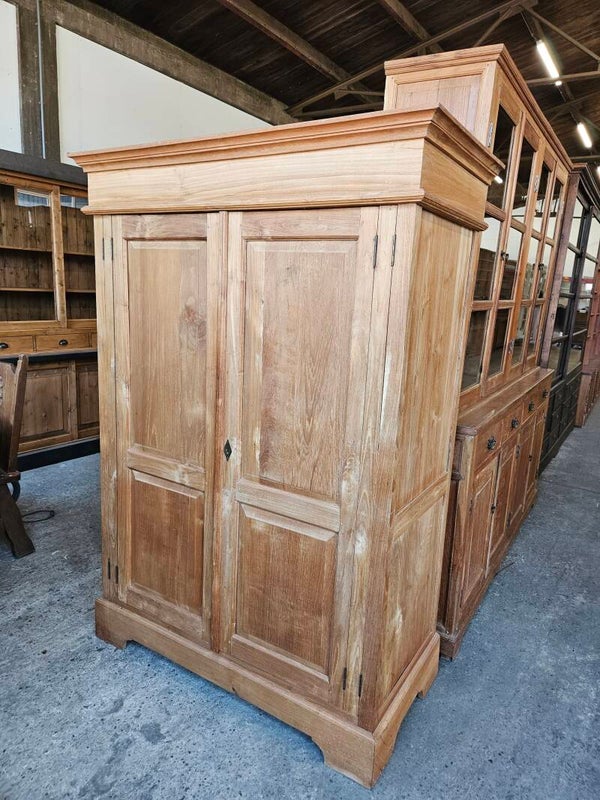 Computer kast massief teak