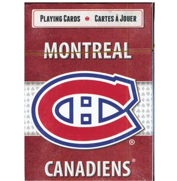 Montreal Canadiens NHL Playing Cards Deck – 2014 Sealed