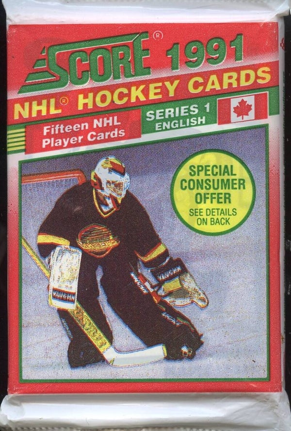 Score NHL Hockey Cards Series 1 English Sealed Pack 15 Cards