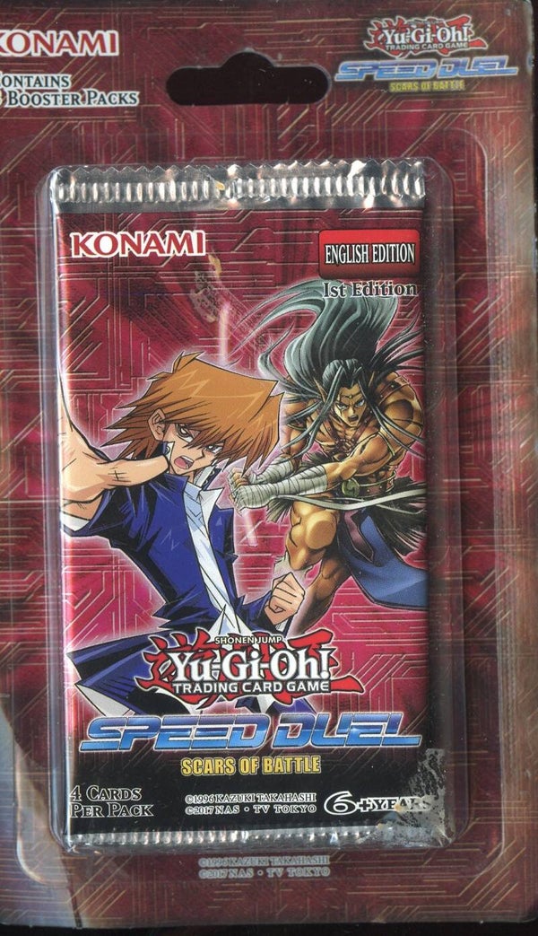 Yu-Gi-Oh Speed Duel Scars of Battle 1st Edition Blister Pack New Sealed