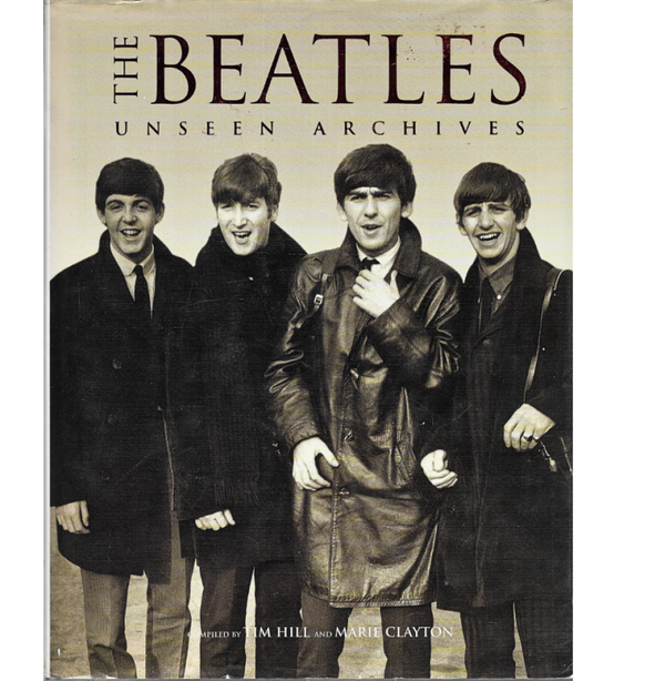 The Beatles unseen archives Book Christmas Gift Precious Gift Treasure Canada Team Band Tournament Stage Book Holiday Treasure Show Legends
