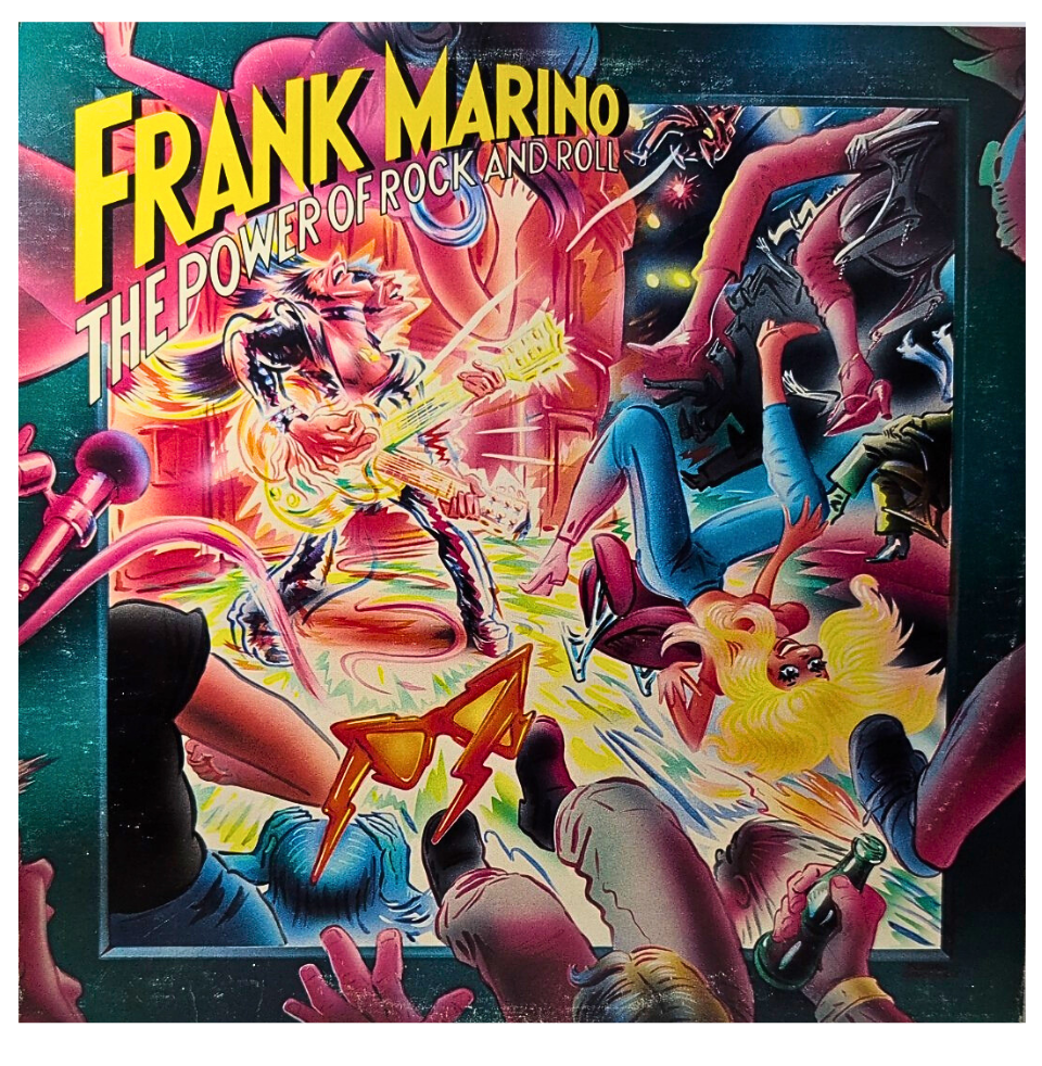 Frank Marino – The Power of Rock and Roll (1981) Vinyl LP – Columbia FC 37099