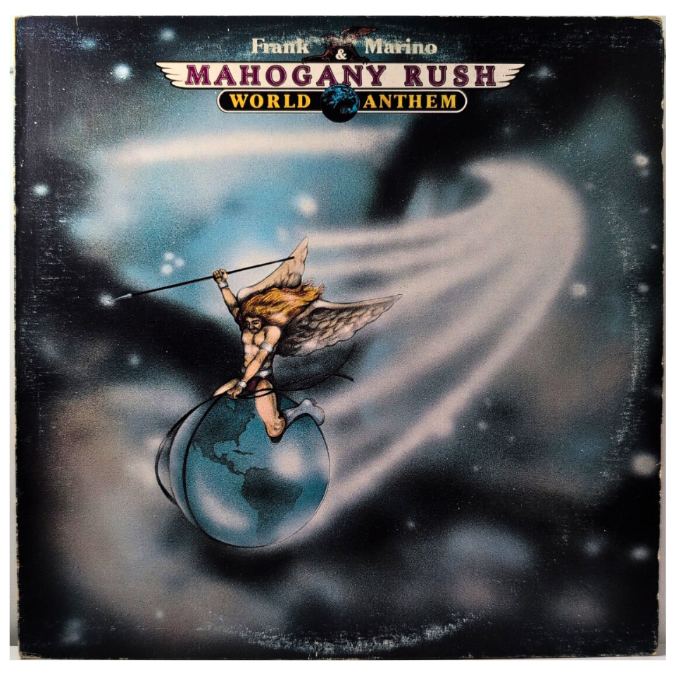 Frank Marino & Mahogany Rush – World Anthem (1977) Vinyl LP – Columbia 34677