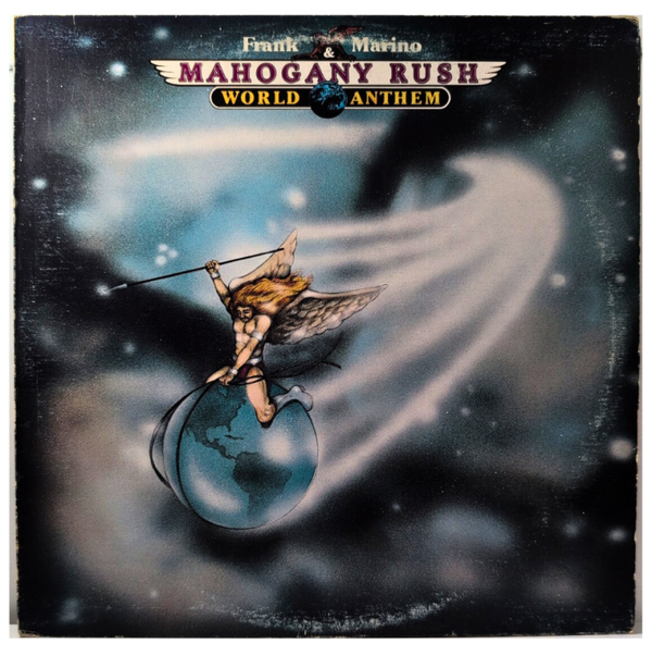 Frank Marino & Mahogany Rush – World Anthem (1977) Vinyl LP – Columbia 34677