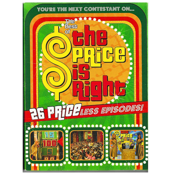 The Best of The Price Is Right DVD – 26 Priceless Episodes – Classic Game Show – Bob Barker