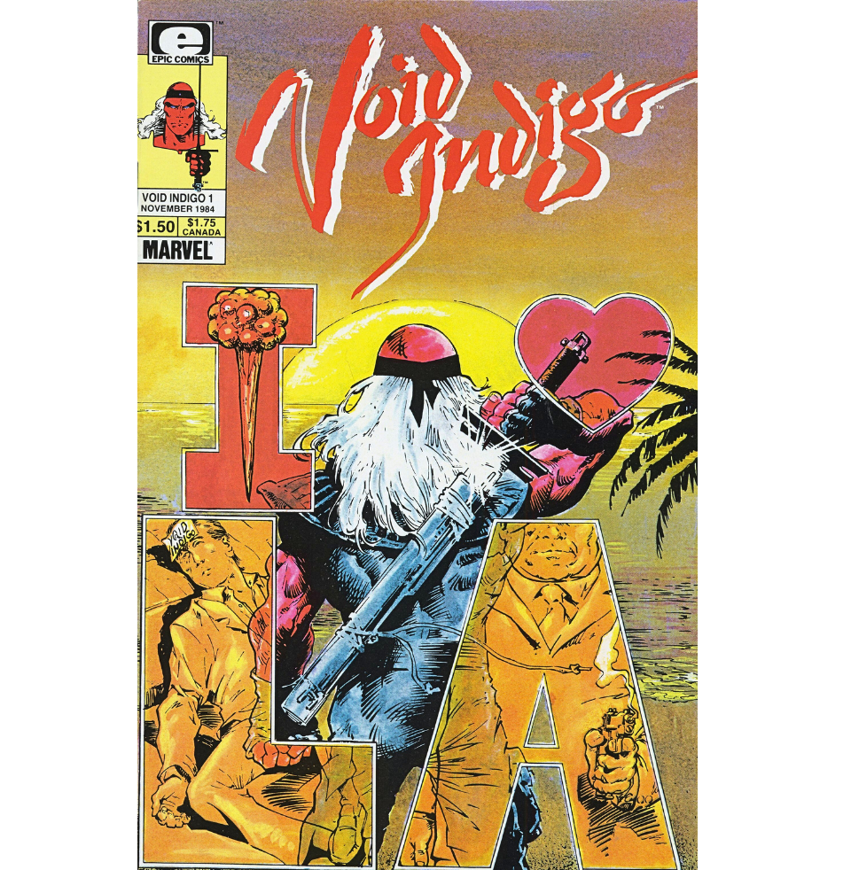 Void Indigo #2 Epic Comics Marvel 1985 Sci-Fi Comic Book