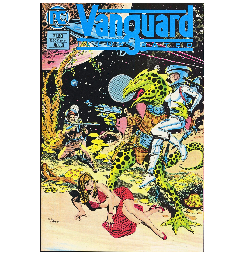 Vanguard Illustrated #3 Pacific Comics 1983 Sci-Fi Vintage Comic Book