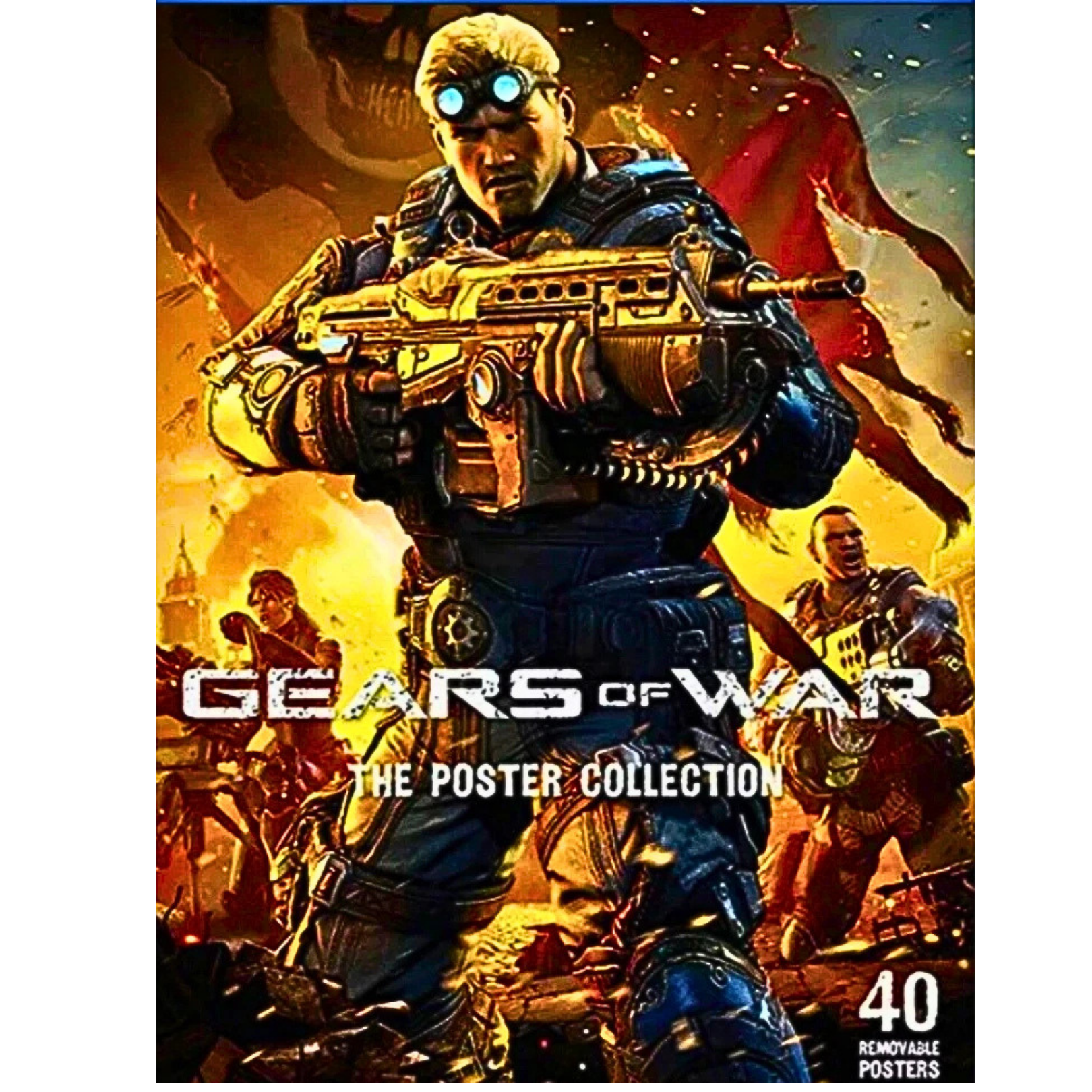 NEW Gears of War The Poster Collection 40 Removable Posters Epic Games 2013