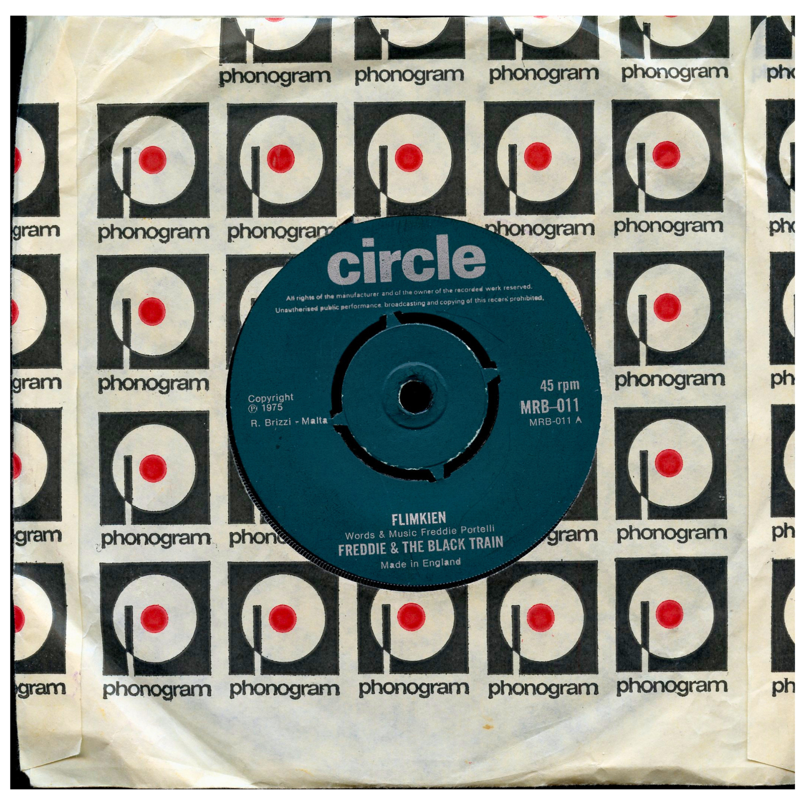 Freddie & The Black Train – Flippin – Circle MRB 001