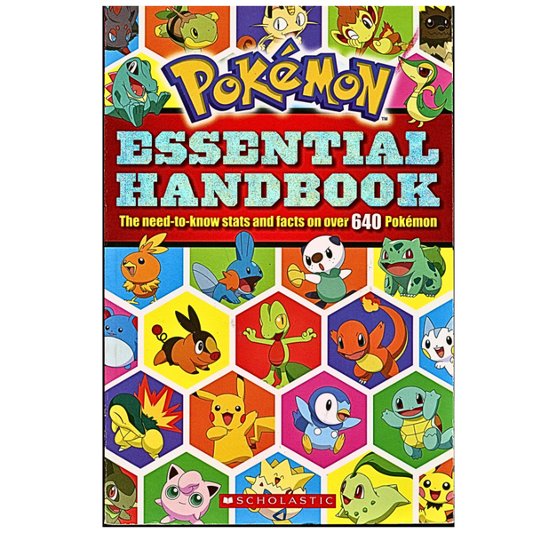Pokémon Essential Handbook 2012 Scholastic Guide Over 640 Pokémon ISBN 9780545427715