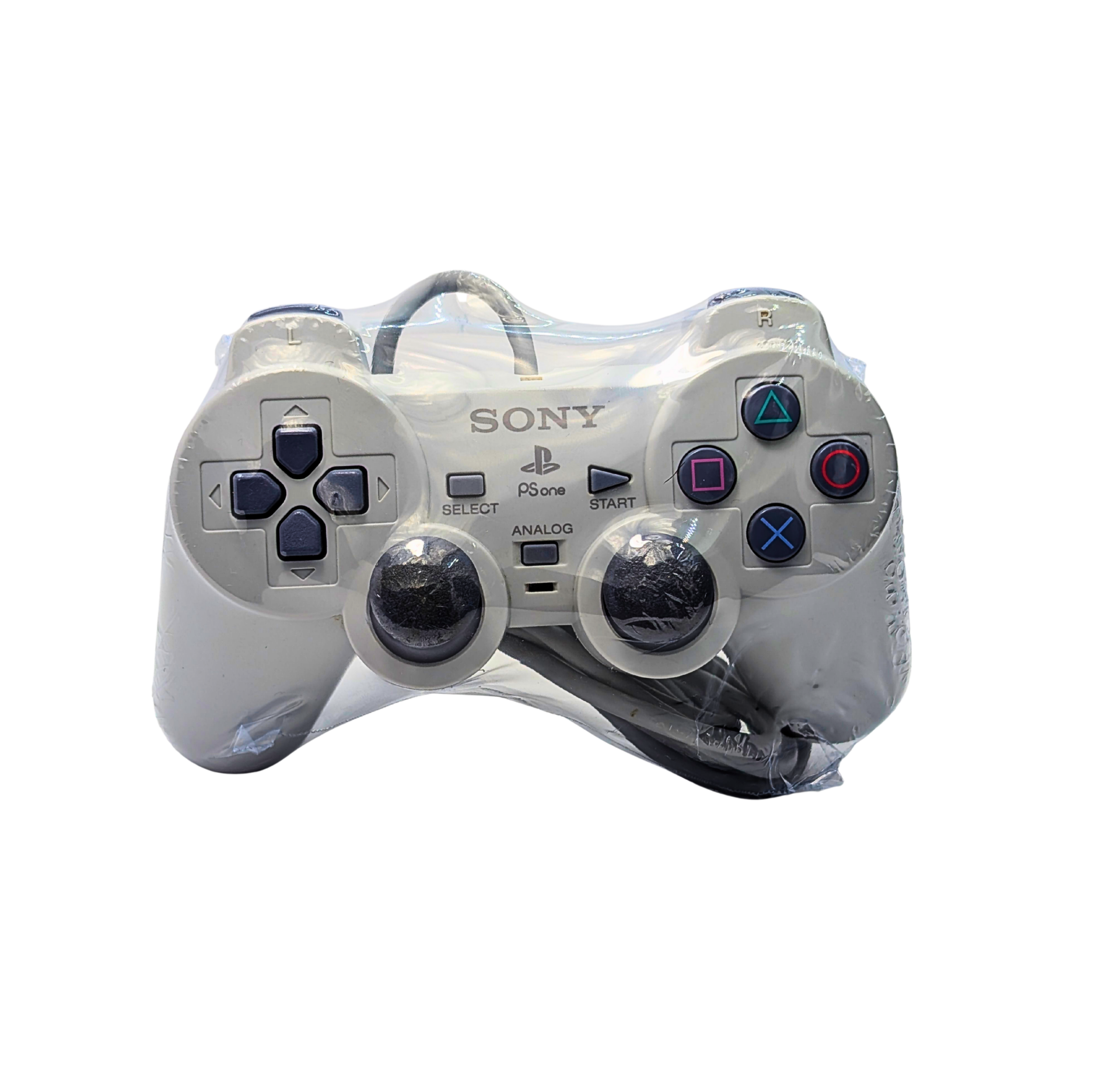 Original Sony PlayStation DualShock Controller PS1 Analog Controller Gray