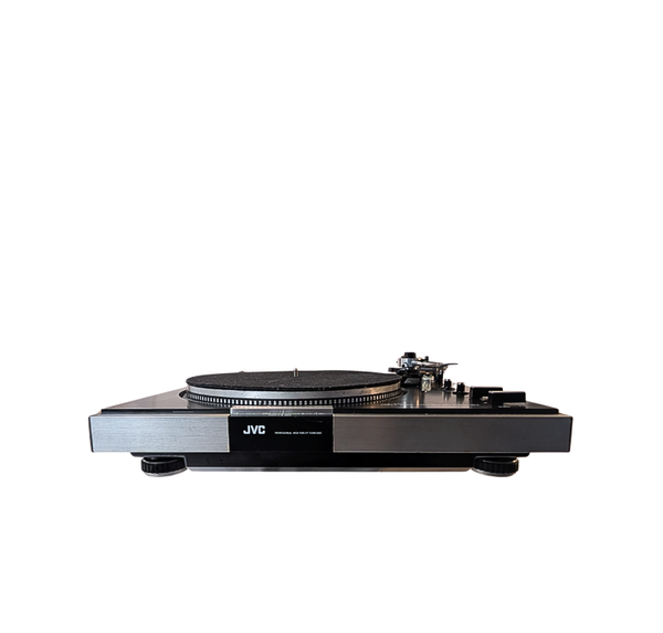JVC Fully Automatic Turntable Record Player w/ Needle – Dust Cover Cracked – Tested