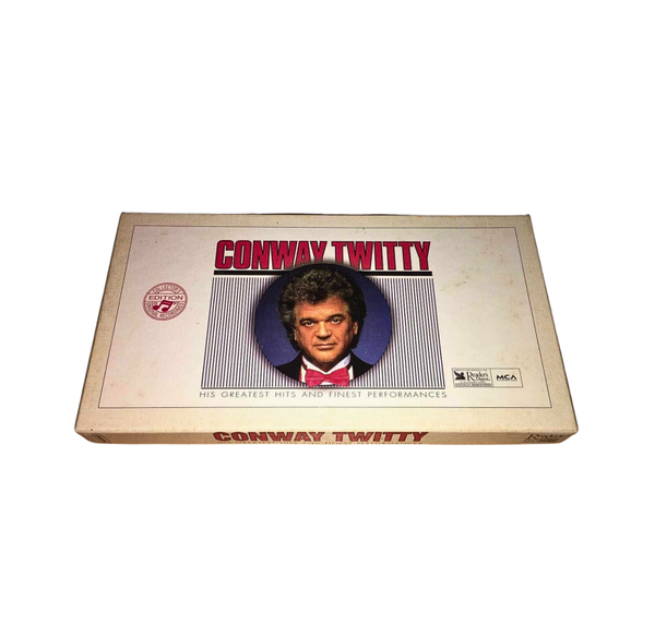 Conway Twitty Greatest Hits Box Set Cassette Tape Collection Reader’s Digest MCA Open Box Sealed Tapes