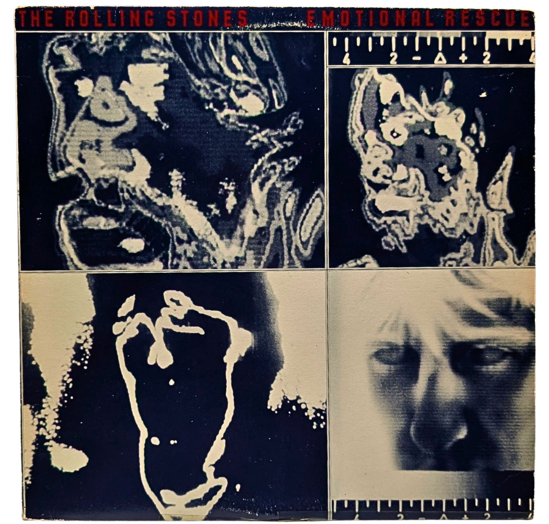 The Rolling Stones Emotional Rescue LP Vinyl Record 1980 Rolling Stones Records