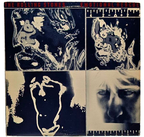 The Rolling Stones Emotional Rescue LP Vinyl Record 1980 Rolling Stones Records