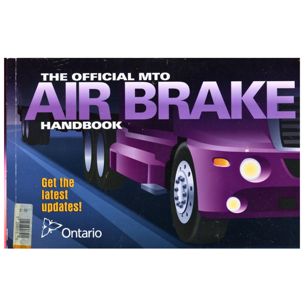 Official MTO Air Brake Handbook Ontario Ministry of Transportation Used Z Endorsement Manual