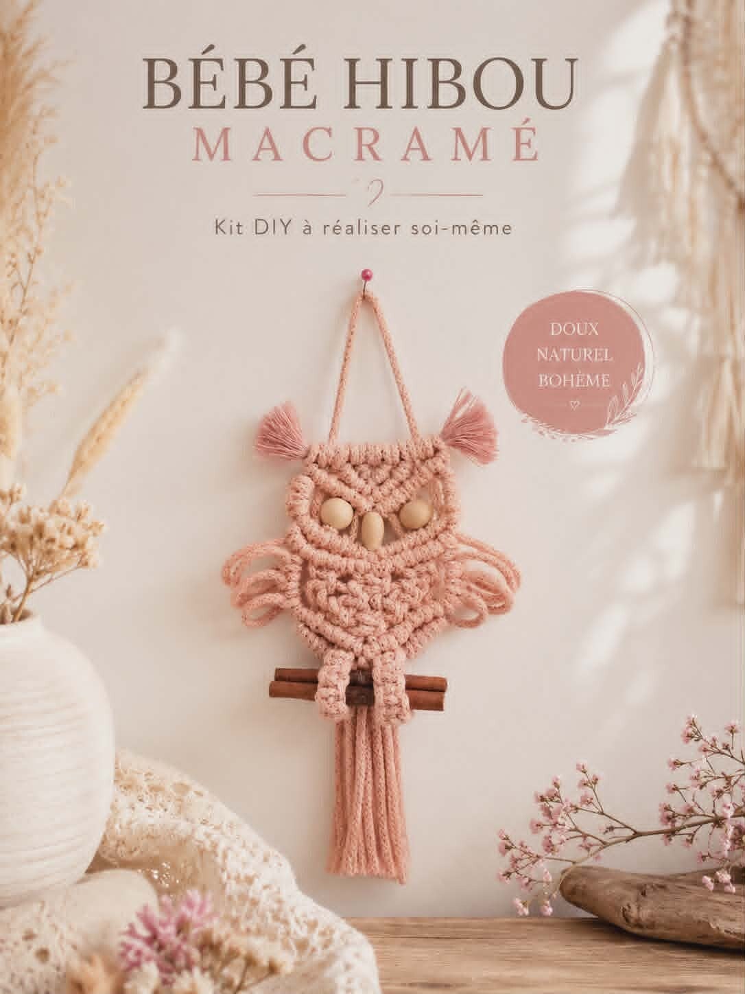 BéBé Hibou Macramé