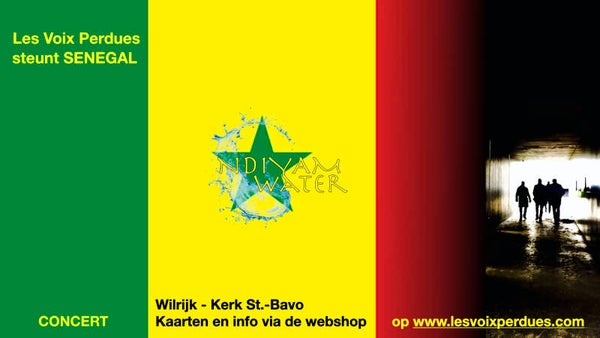 Kaarten Benefiet 30 AUG 23 - "Ndiyam - Senegal"