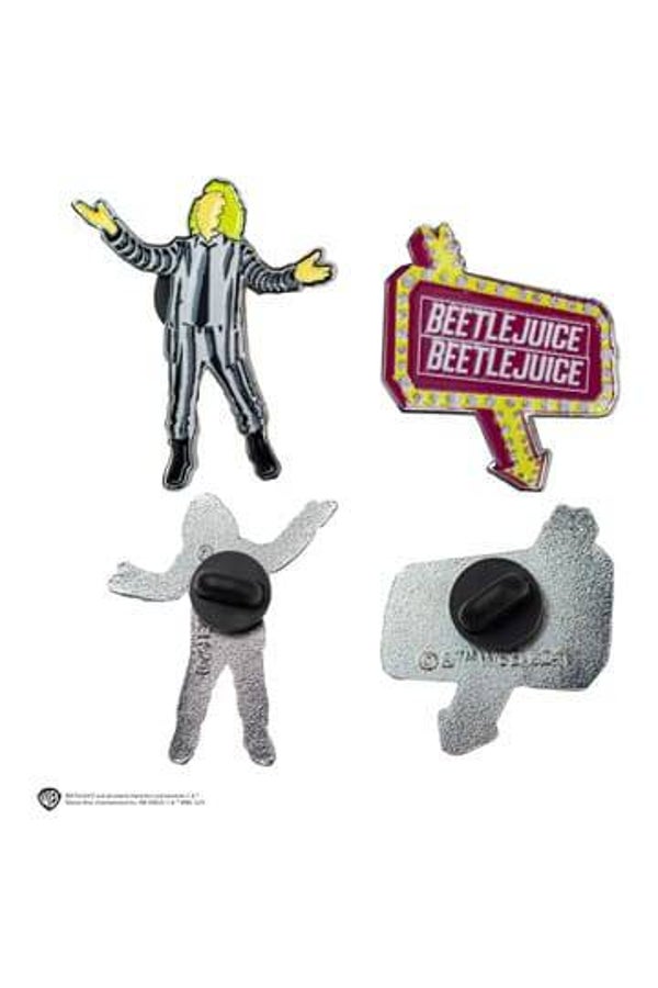 Beetlejuice pack 2 pin's Beetlejuice
