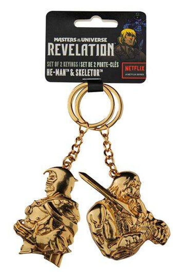 Les Maîtres de l'univers : Révélation pack 2 porte-clés He Man & Skeletor