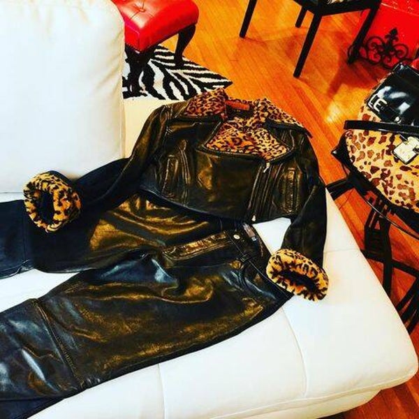 Leather set SOLD