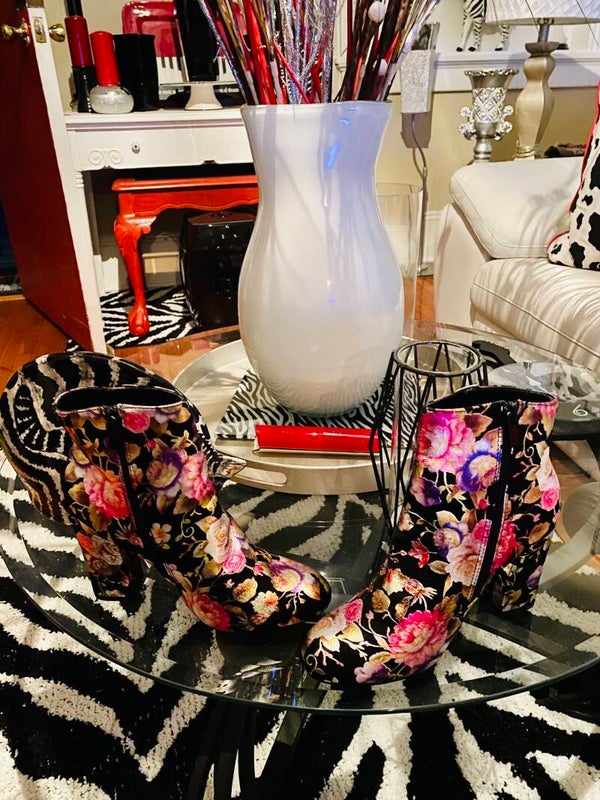 Flower boots