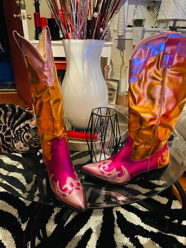 Metallic boot Sold
