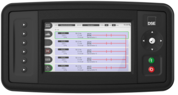 DSEG8007 - 7” Graphical Colour Remote Overview Display