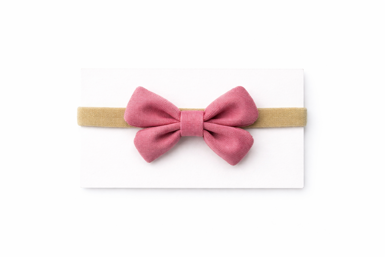 Haarbandje - Pien Donker Roze