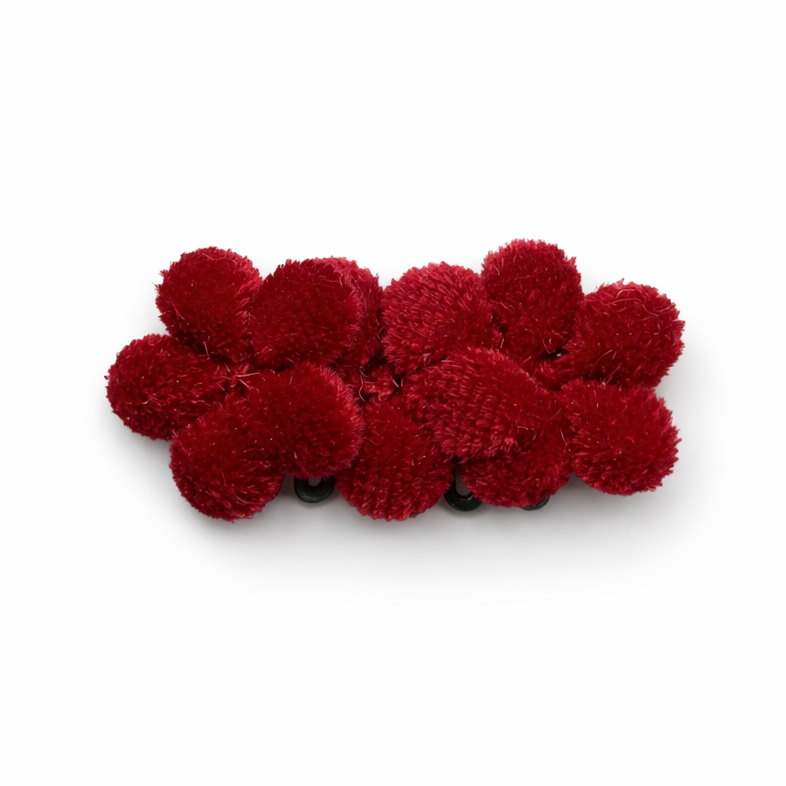 Anti-Slip - Bloemetje Bordeaux