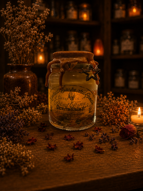 Bougie rituelle revitalisant