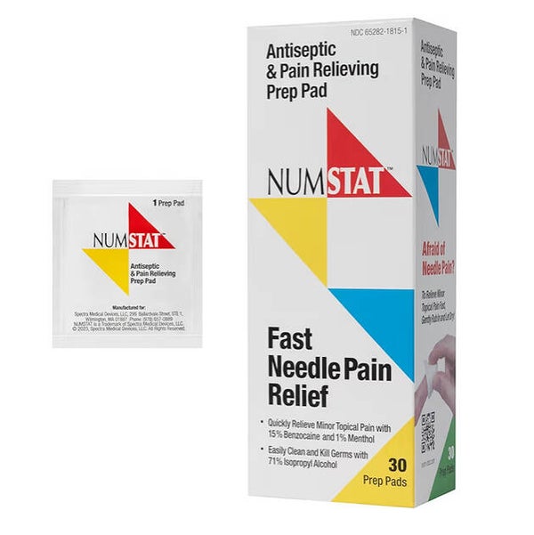 NUMSTAT Numbing Prep Pad
