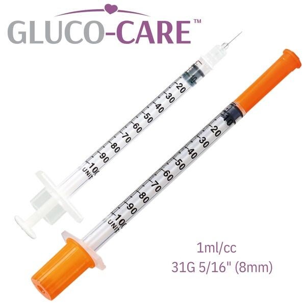 Syringe - 31G 1ml 5/16 (8 mm)