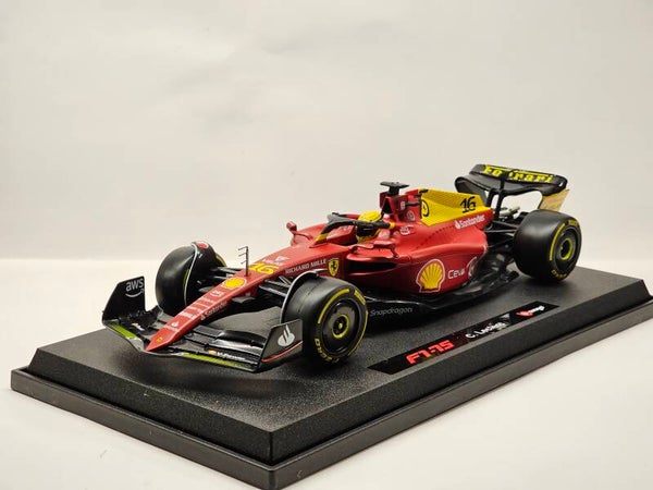 Ferrari F1-75 Leclerc 75 years 1:18 Bburago