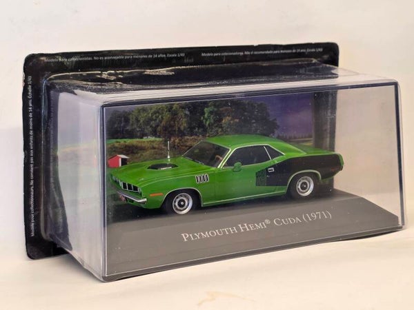 Plymouth Hemi Cuda 1:43 Altaya