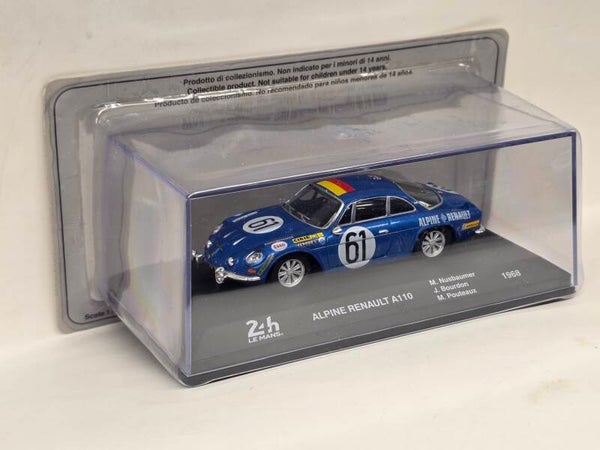 Renault Alpine A110 24h Le Mans 1968 1:43 Altaya