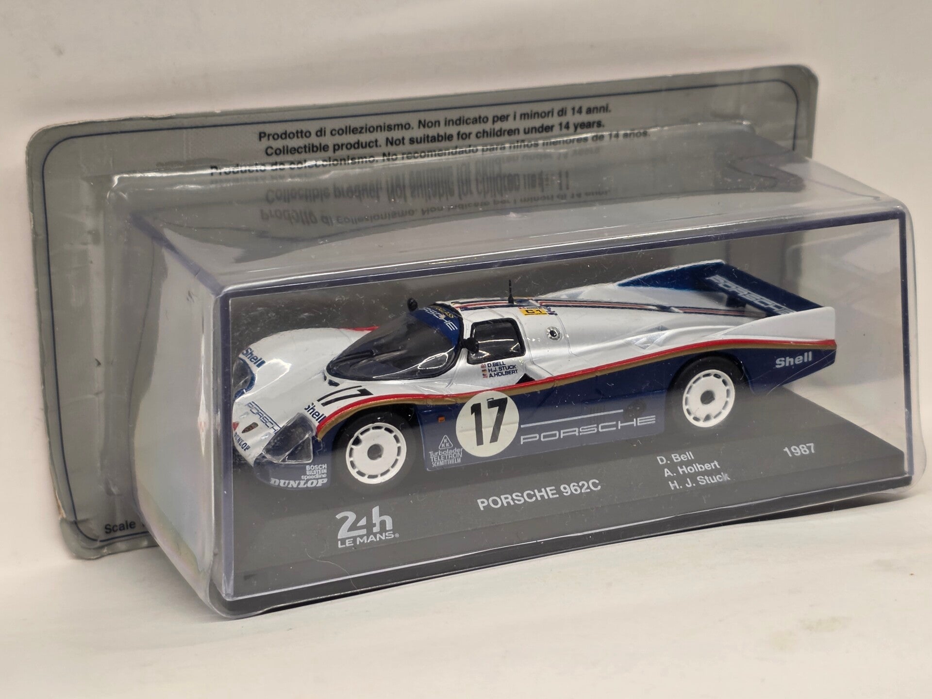 Porsche 962C 24h Le mans 1987 1:43 Altaya