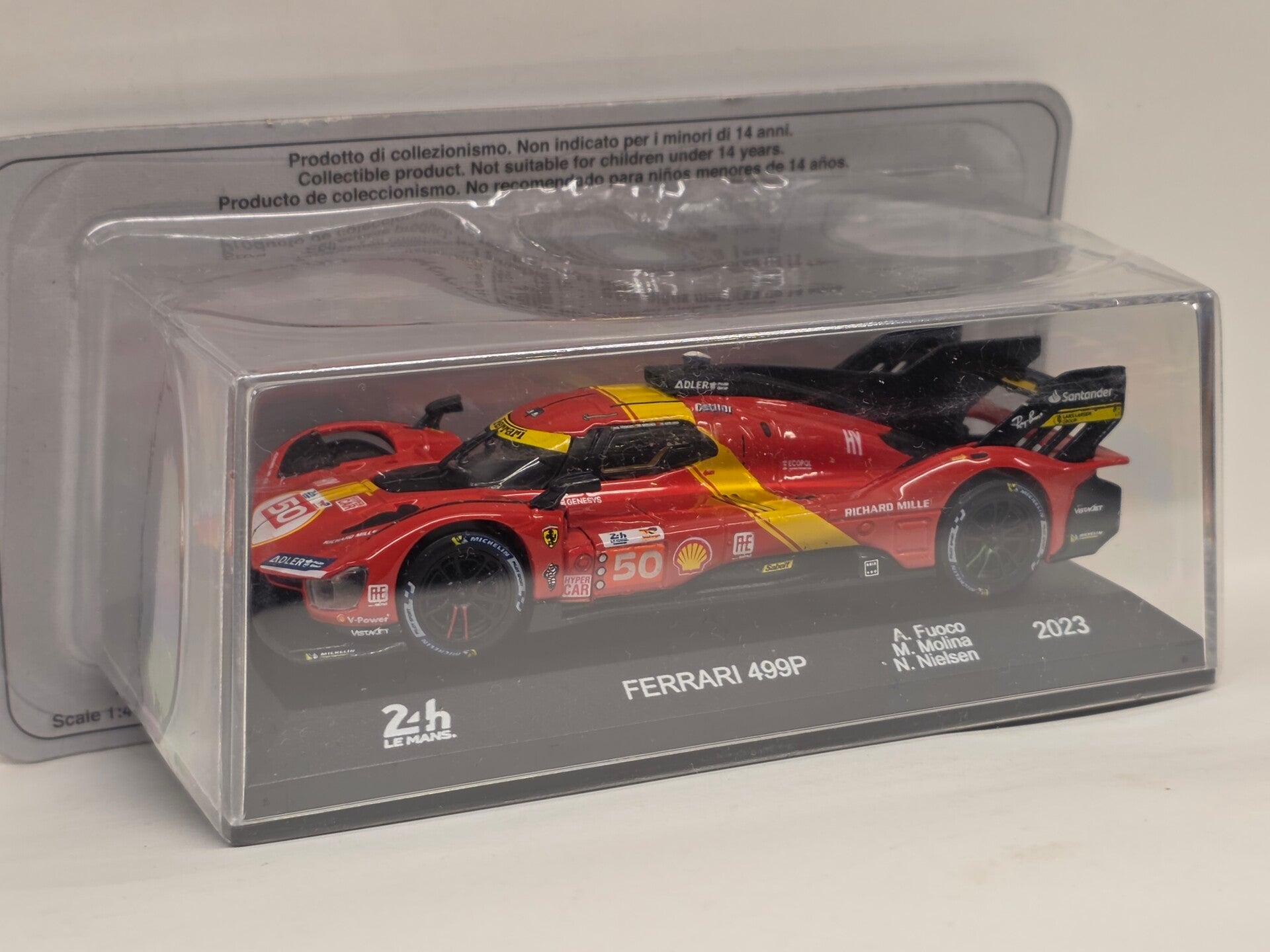 Ferrari 499P 24h Le Mans 2023 1:43 Altaya