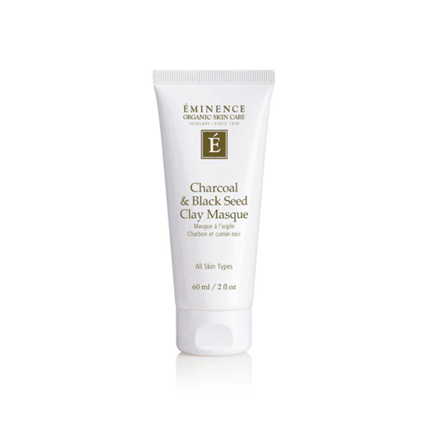 Zuiverend en verhelderend masker Charcoal & Black Seed Clay Masque