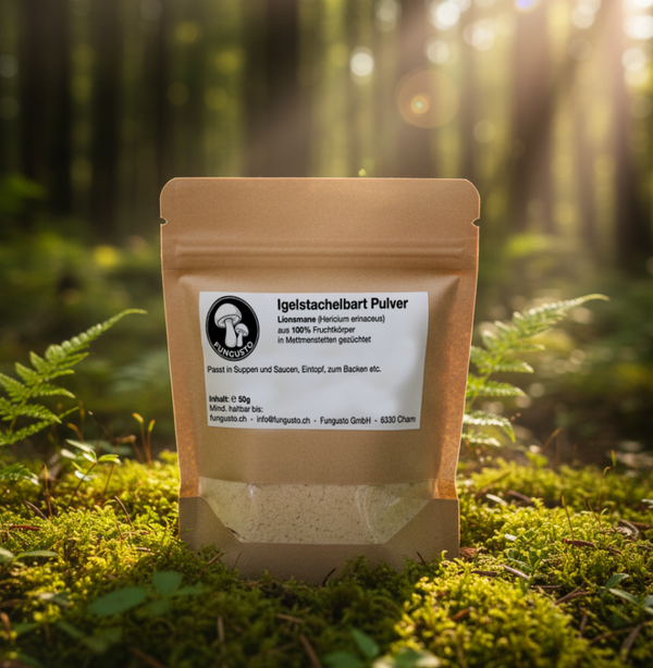 Igelstachelbart Pulver