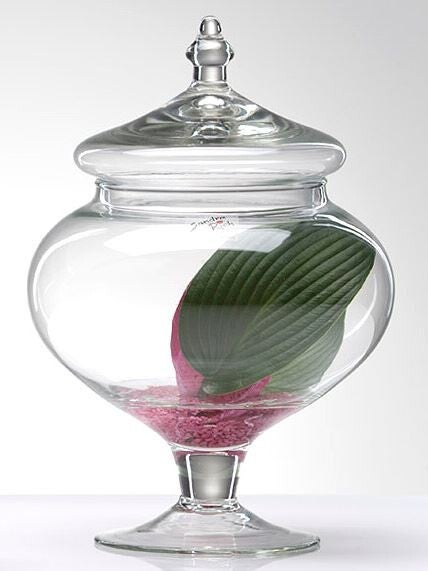 Grande Bonbonnière en verre arrondie  220ml