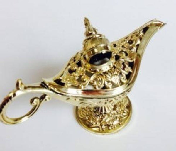 Lampe d'Aladin  dorée  12x7x4,5cm