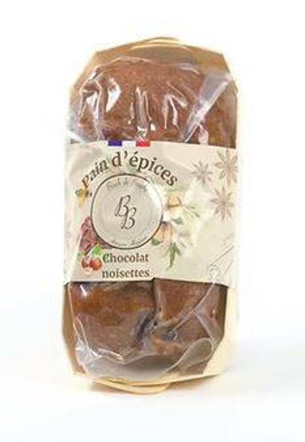 Pain d'épices "Chocolat/Noisette"  140gr