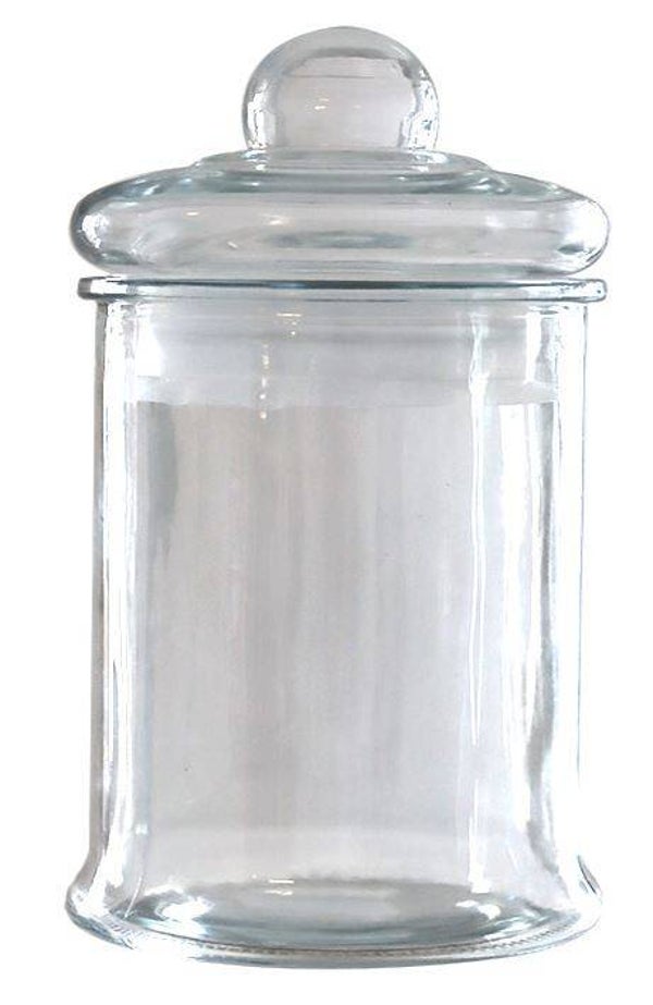 Grande Bonbonnière en verre épaix 22cm