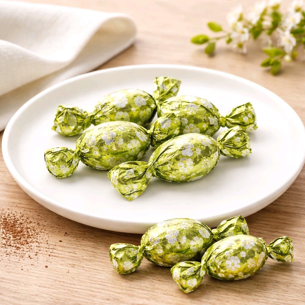 Petits oeufs chocolats emballés   200gr